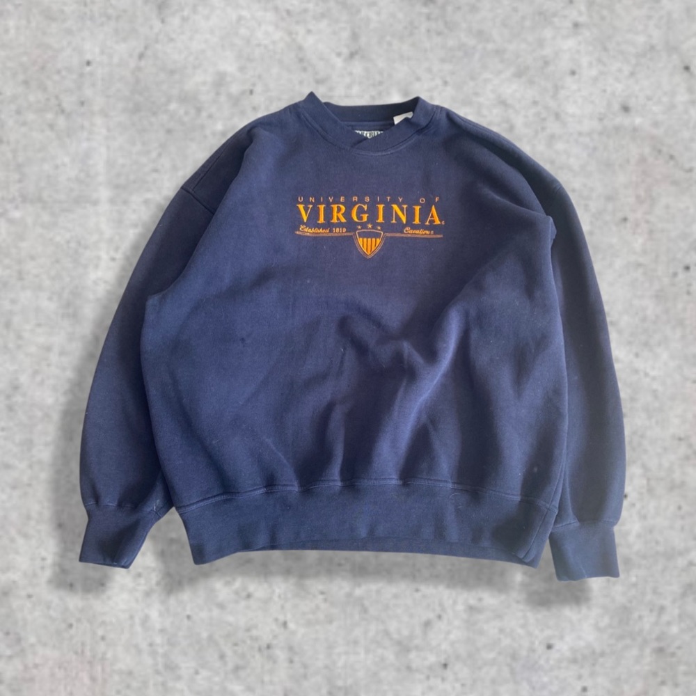 University of Virginia Vintage Embroidered Crewneck